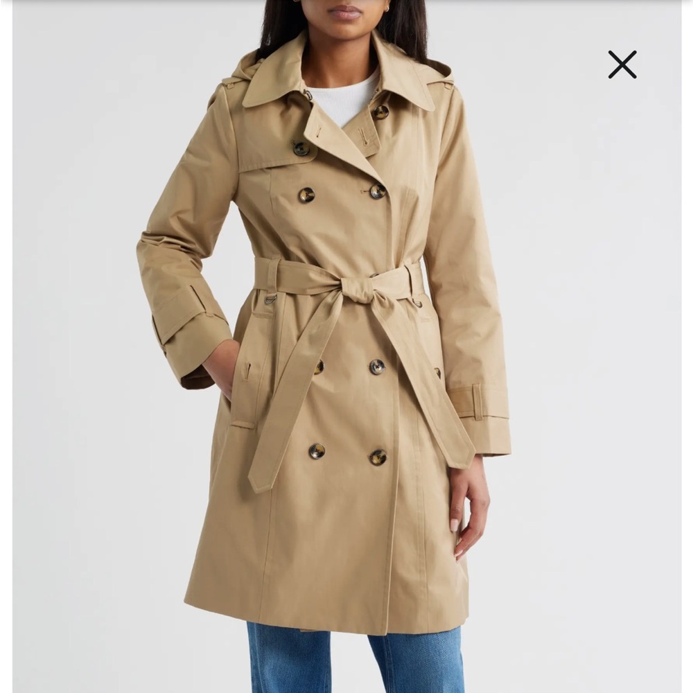 London Fog Beige Trench Coat